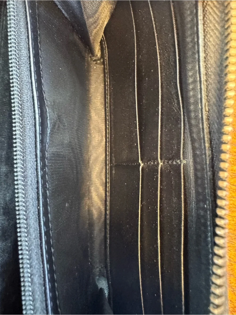 Gucci Black Quilted GG Marmont Zip Wallet with Dust Bag, Box and COA - Picture 9 of 11